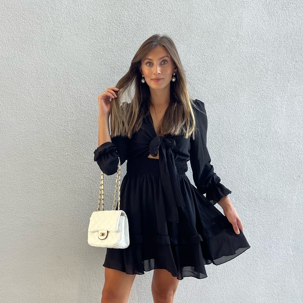 Long sleeve dress | SMALL